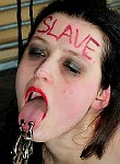 Amateur slave Emmas humiliation and grusome facial